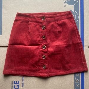 Corduroy Skirt